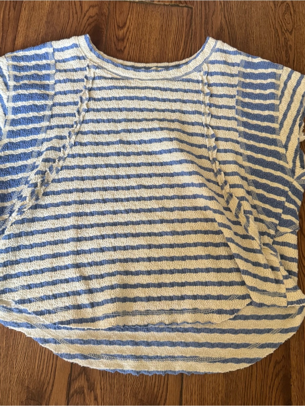 Altar’d State Blue and white striped top